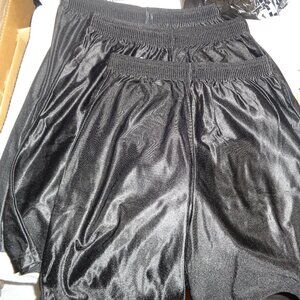 LOT OF 3 CASTAWAYS MENS BASIC SMALL BLACK GYM SHORTS NWT